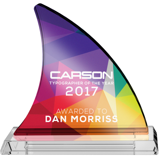 Award - Fin Shaped Award - Fin Shaped